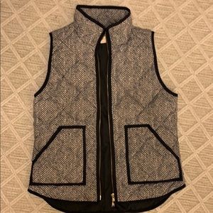 Jcrew herringbone vest